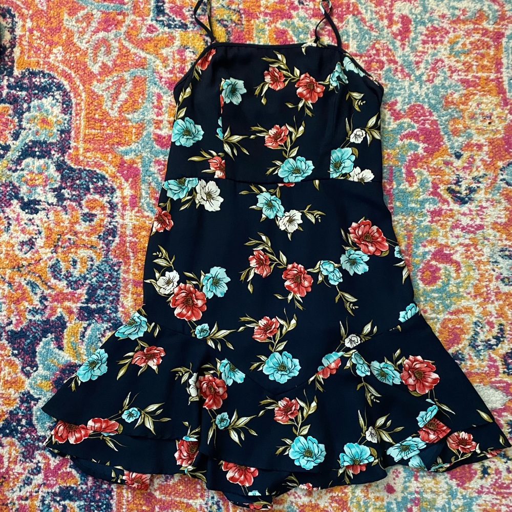 Women’s Navy Floral Sundress
